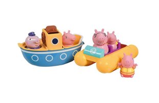 TOMY Peppa Pig Boat nuotykių rinkinys E73453 kaina ir informacija | Žaislai kūdikiams | pigu.lt