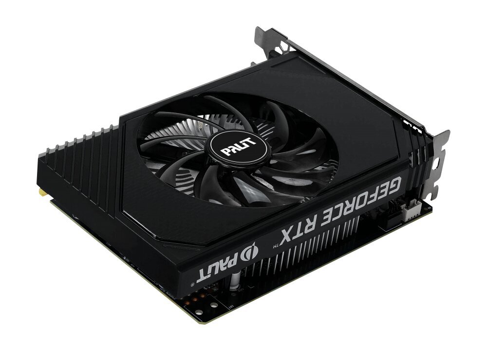 Palit GeForce RTX 3050 StormX OC (NE63050S18JE-1070F) цена и информация | Vaizdo plokštės (GPU) | pigu.lt