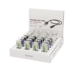 Hama Lightning цена и информация | Кабели для телефонов | pigu.lt