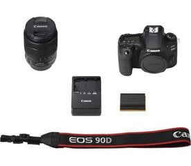 Canon EOS 90D цена и информация | Цифровые фотоаппараты | pigu.lt