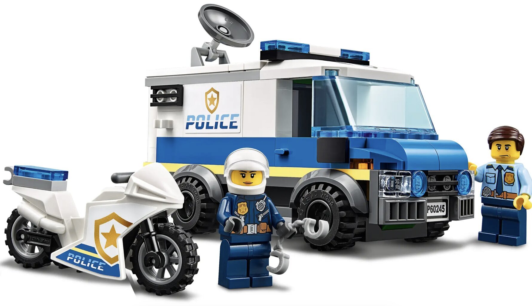 60245 LEGO® City Policijos sunkvežimio monstro apiplėšimas цена и информация | Konstruktoriai ir kaladėlės | pigu.lt