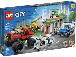 60245 LEGO® City Police Ограбление полицейского монстр-грузовика цена и информация | Конструкторы и кубики | pigu.lt