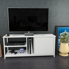 TV stovas Asir, 120x35,3x50,8 cm, baltas цена и информация |  Тумбы под телевизор | pigu.lt