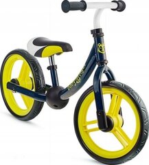 Беговел Baby Tiger Flow 12 дюймов, черный, желтый цена и информация | Балансировочные велосипеды | pigu.lt