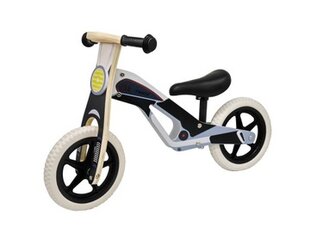 Medinis balansinis dviratis, 12" kaina ir informacija | Balansiniai dviratukai | pigu.lt