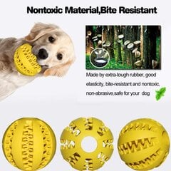 Резиновая игрушка для собак, желтая, 7 см цена и информация | Игрушки для собак | pigu.lt