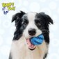 Guminis žaislas šuniui, mėlynas, 7cm цена и информация | Žaislai šunims | pigu.lt