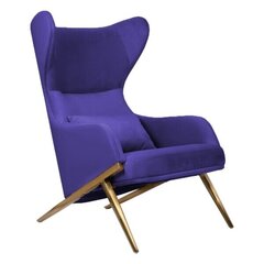 Fotelis Intromit, mėlynas цена и информация | Кресла в гостиную | pigu.lt