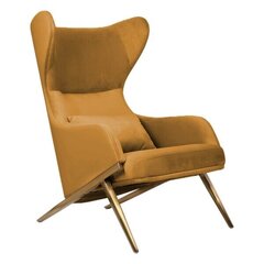 Fotelis Intromit Hampton, geltonas kaina ir informacija | Svetainės foteliai | pigu.lt