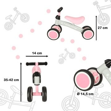 Balansinis dviratis Trike Fix Tiny, 6" kaina ir informacija | Balansiniai dviratukai | pigu.lt