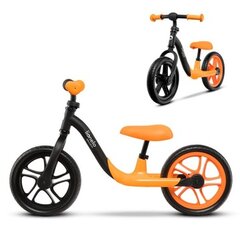 Беговел Lionelo Alex 12", черный / оранжевый цена и информация | Балансировочные велосипеды | pigu.lt