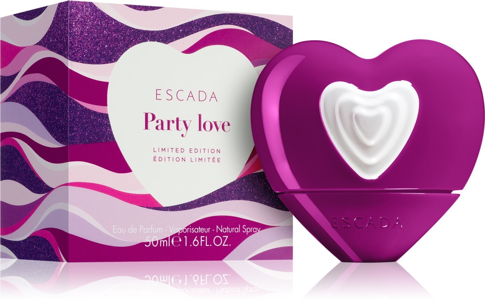 Kvapusis vanduo Escada Party Love Limited Edition EDP moterims, 50 ml kaina ir informacija | Kvepalai moterims | pigu.lt