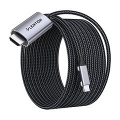 Lention USB-C to 4K60Hz HDMI cable, 3m (silver) цена и информация | Кабели для телефонов | pigu.lt