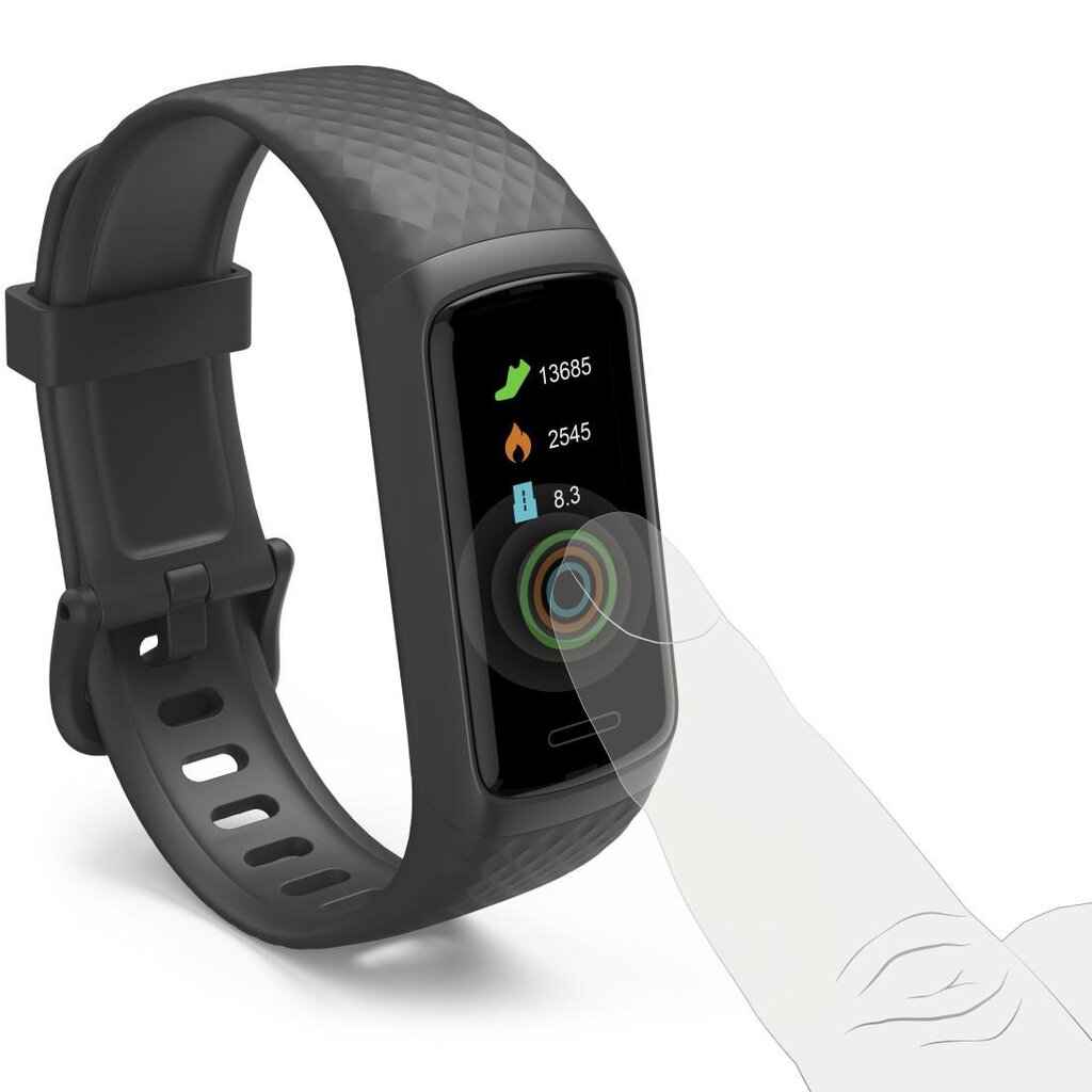 Hama Fit Track 3910 Black kaina ir informacija | Išmaniosios apyrankės (fitness tracker) | pigu.lt