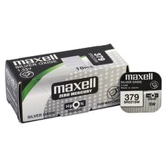 Maxell 379 (SR521SW) baterijos 10 vnt. kaina ir informacija | Elementai | pigu.lt