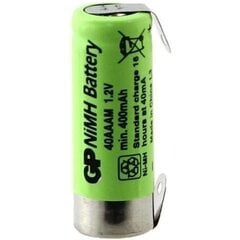 Įkraunama baterija AAA, 1.2V, 400mAh 1vnt. kaina ir informacija | Elementai | pigu.lt