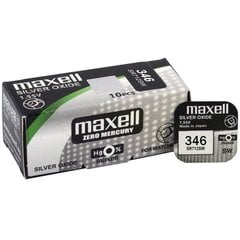 Maxell 346 (SR712SW) baterijos 10 vnt. kaina ir informacija | Elementai | pigu.lt