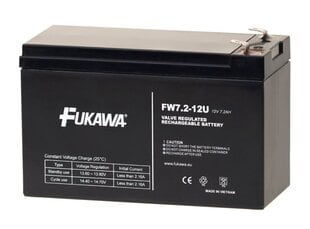 Akumuliatorius Fukawa FW 7,2-12 F2U 7,2 ah 12V цена и информация | Akumuliatoriai | pigu.lt