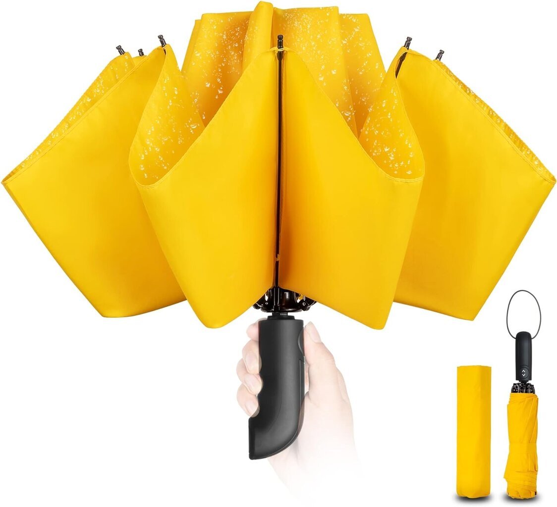 Kompaktiškas automatinis skėtis 210T цена и информация | Moteriški skėčiai | pigu.lt