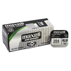 Maxell 394 (SR936SW) baterijos 1 vnt. цена и информация | Зарядные устройства для аккумуляторов | pigu.lt