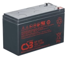 Akumuliatorius CSB GP1272 F2, 12V/7,2Ah цена и информация | Аккумуляторы | pigu.lt