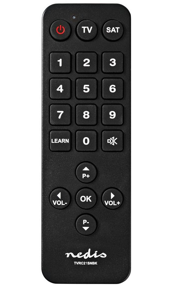 Nedis TVRC21SNBK kaina ir informacija | Išmaniųjų (Smart TV) ir televizorių priedai | pigu.lt