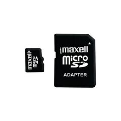 Maxell micro SDHC цена и информация | Карты памяти для фотоаппаратов, камер | pigu.lt