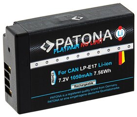 Patona Canon LP-E17 цена и информация | Аккумуляторы для фотоаппаратов | pigu.lt