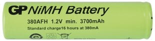 Įkraunama baterija, 1.2V, 3800mAh, 1vnt. цена и информация | Батарейки | pigu.lt