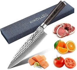 Kirosaku peilis Premium, 20 cm kaina ir informacija | Peiliai ir jų priedai | pigu.lt
