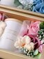 Muilo gėlės + žvakė dėžutėje FlowerBox kaina ir informacija | Muilai | pigu.lt