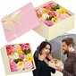 Muilo gėlių puokštė dėžutėje kaina ir informacija | Muilai | pigu.lt