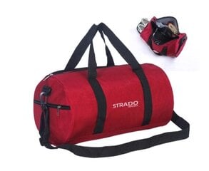 Kelioninis sportinis krepšys Strado, raudonas kaina ir informacija | Kuprinės ir krepšiai | pigu.lt