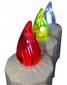 LED kapų žvakės, 12 vnt kaina ir informacija | Kapų žvakės | pigu.lt