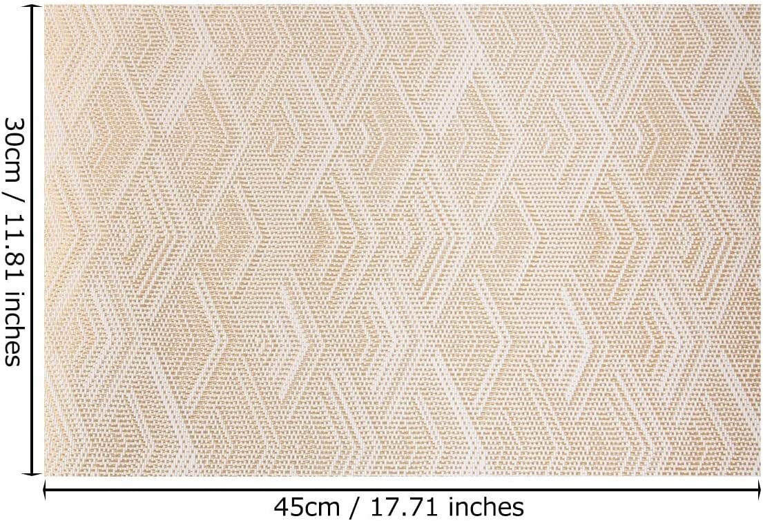 Stalo kilimėlis, 30x45 cm, 6 vnt kaina ir informacija | Staltiesės, servetėlės | pigu.lt