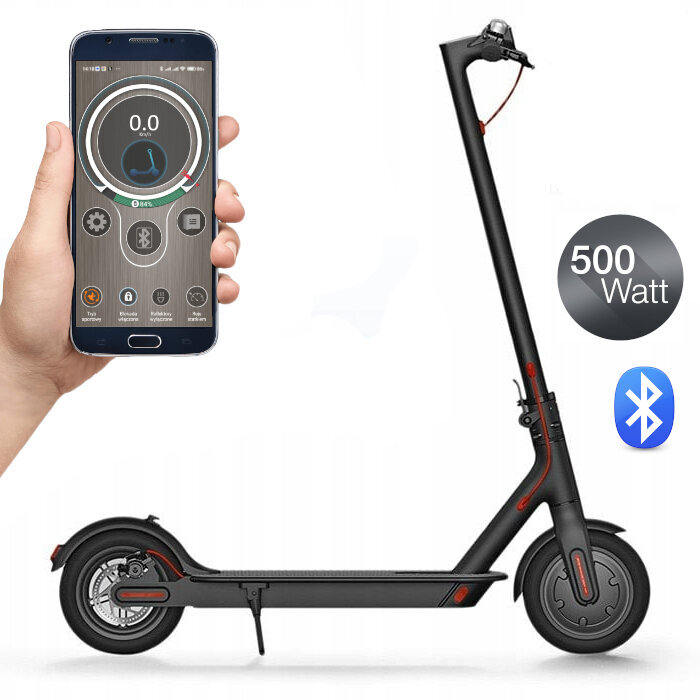 Elektrinis paspirtukas E-scooter M187, juodas kaina ir informacija | Elektriniai paspirtukai | pigu.lt