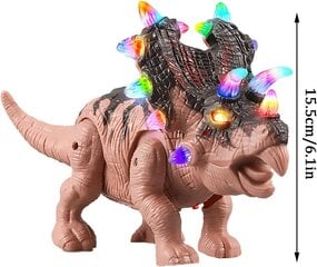 Muzikinis dinozauras Triceratops kaina ir informacija | Dinosaur World Vaikams ir kūdikiams | pigu.lt