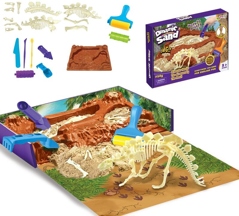 Archeologo rinkinys Stegosaurus цена и информация | Lavinamieji žaislai | pigu.lt