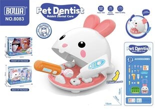 Vaikiškas odontologo žaidimų rinkinys Rabbit Dental Care kaina ir informacija | Lavinamieji žaislai | pigu.lt