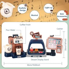 Детское кафе с кассой Coffee Machine цена и информация | Игрушки для девочек | pigu.lt