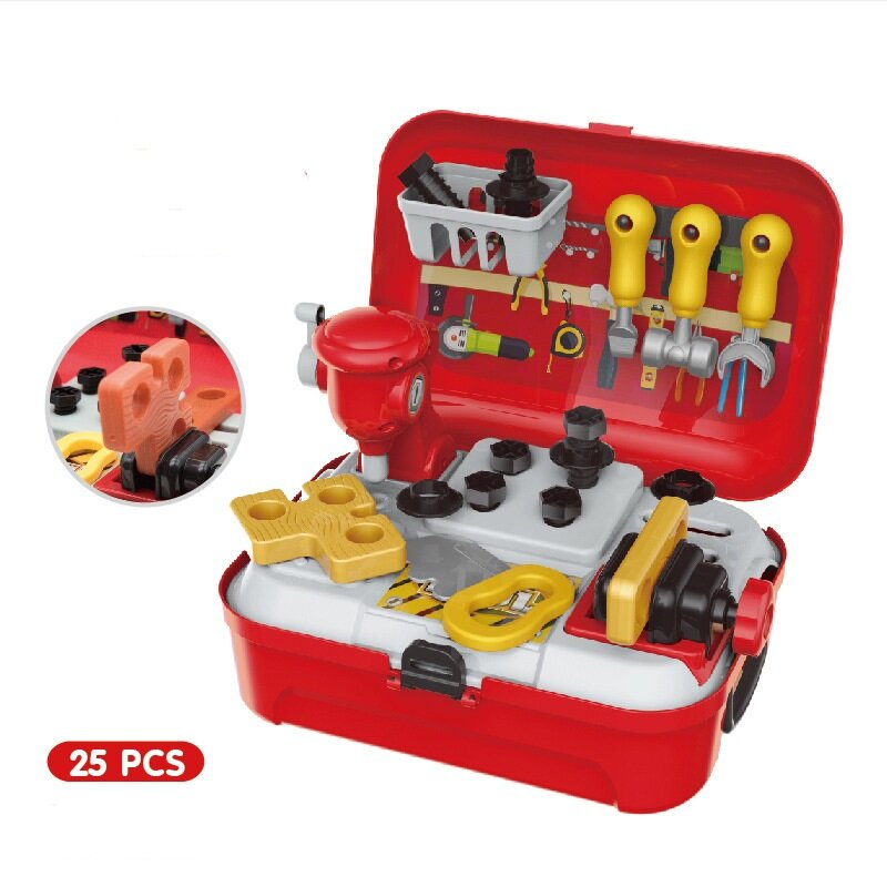 Vaikiškas įrankių rinkinys 2 in 1 Toy Tools цена и информация | Žaislai berniukams | pigu.lt