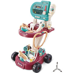 Детский набор доктора с тележкой Little Doctor цена и информация | Игрушки для девочек | pigu.lt
