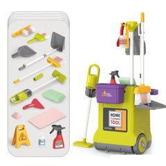 Детский набор для уборки Clean Trolley цена и информация | Игрушки для девочек | pigu.lt