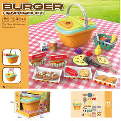 Корзина для пикника Burger цена и информация | Игрушки для девочек | pigu.lt