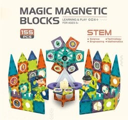 Магнитный конструктор Magnetic Blocks цена и информация | Игрушки для мальчиков | pigu.lt