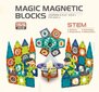 Magnetinis konstruktorius Magnetic Blocks цена и информация | Žaislai berniukams | pigu.lt