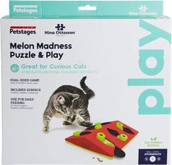 Интерактивная головоломка с лакомствами для кошек Melon Madness цена и информация | Игрушки для кошек | pigu.lt