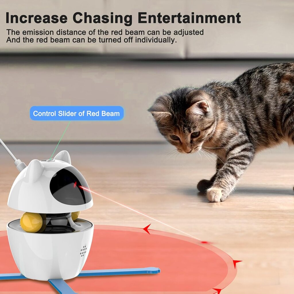 Interaktyvus žaislas katėms 3in1 kaina ir informacija | Žaislai katėms | pigu.lt