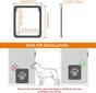 Įėjimo durys naminiams gyvūnams kaina ir informacija | Dresūros priemonės šunims | pigu.lt
