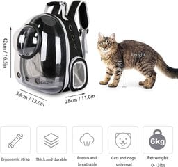 Рюкзак для переноски котов/собак цена и информация | Переноски, сумки | pigu.lt